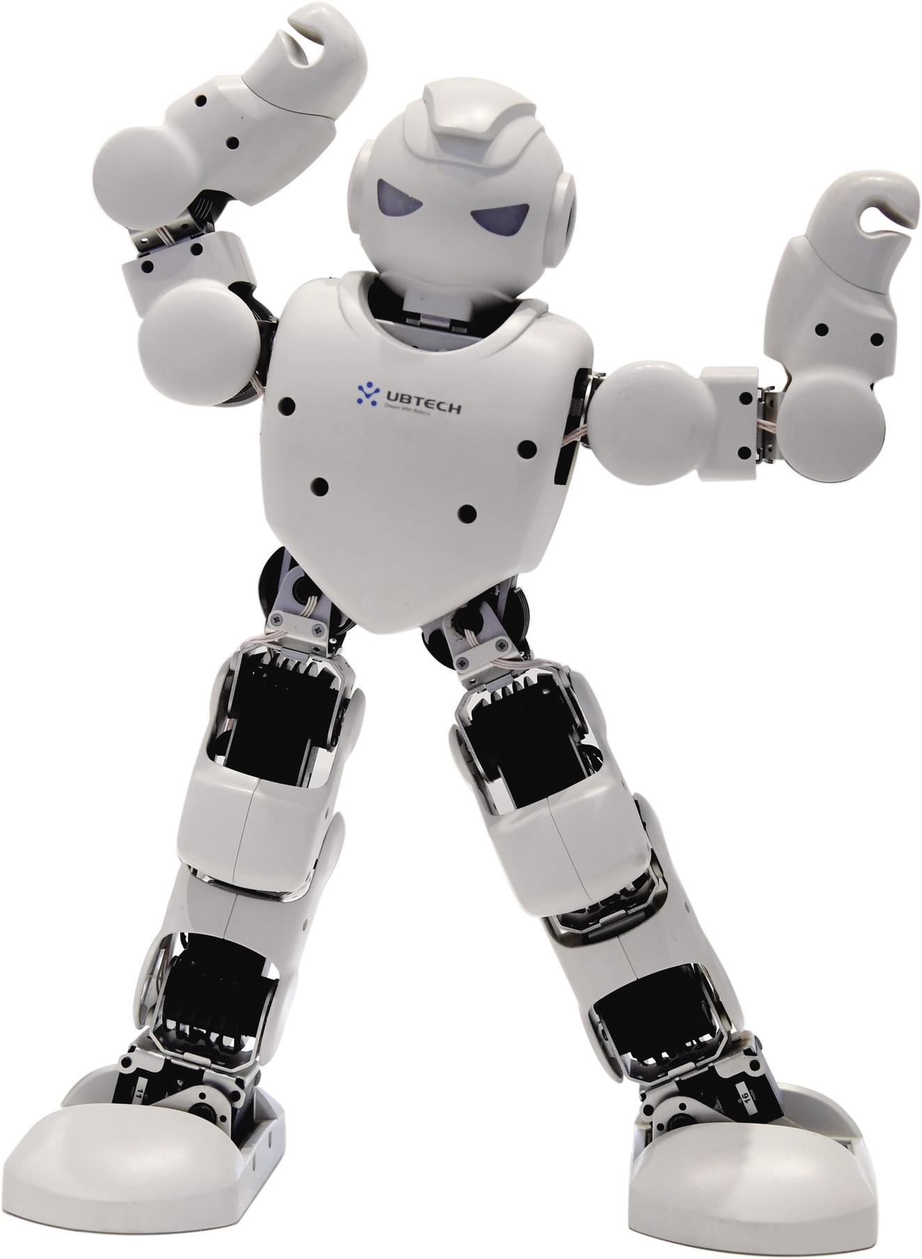 哈工大机器人合肥研究院展示的类人智能机器人