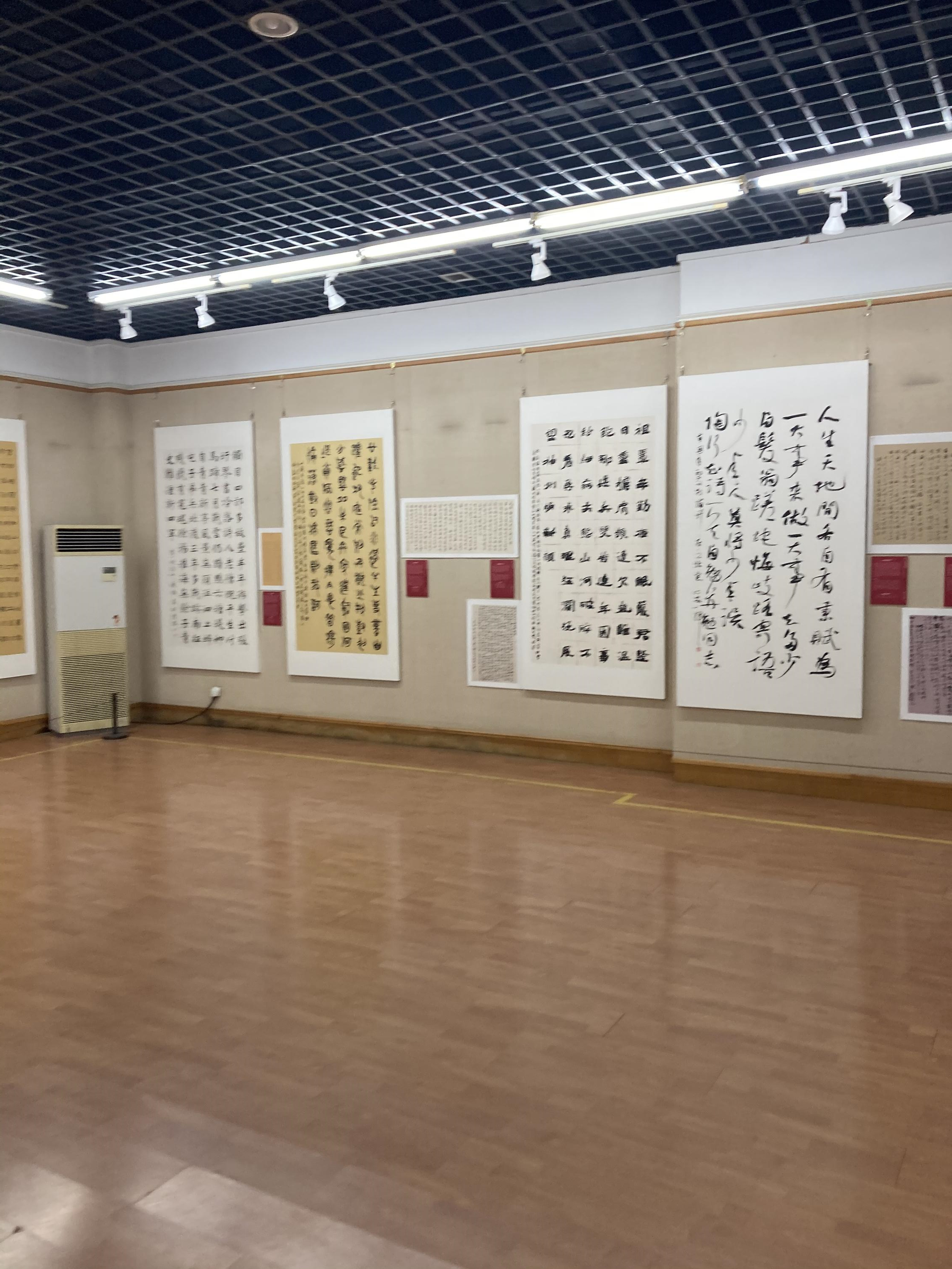安徽省百名书家书写红色家书红色诗抄作品展在合肥市亚明艺术馆举行